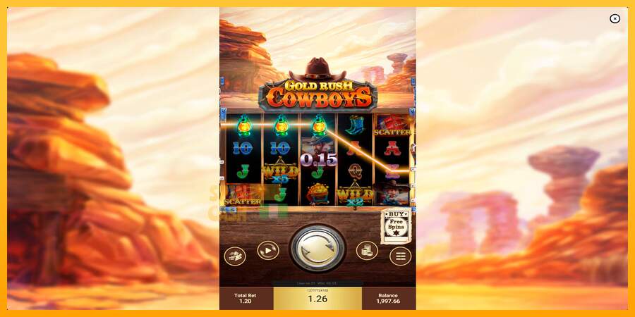 Spielautomat Gold Rush Cowboys für echtes geld 2