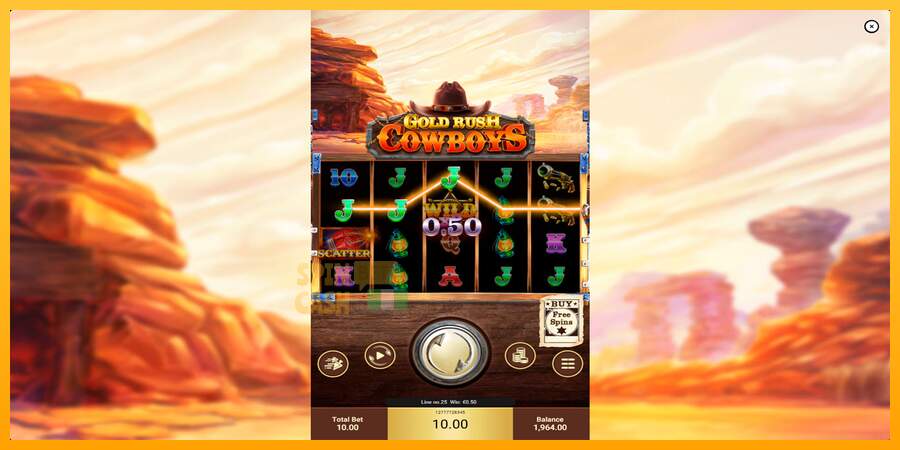 Spielautomat Gold Rush Cowboys für echtes geld 4