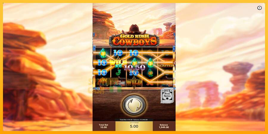 Spielautomat Gold Rush Cowboys für echtes geld 5