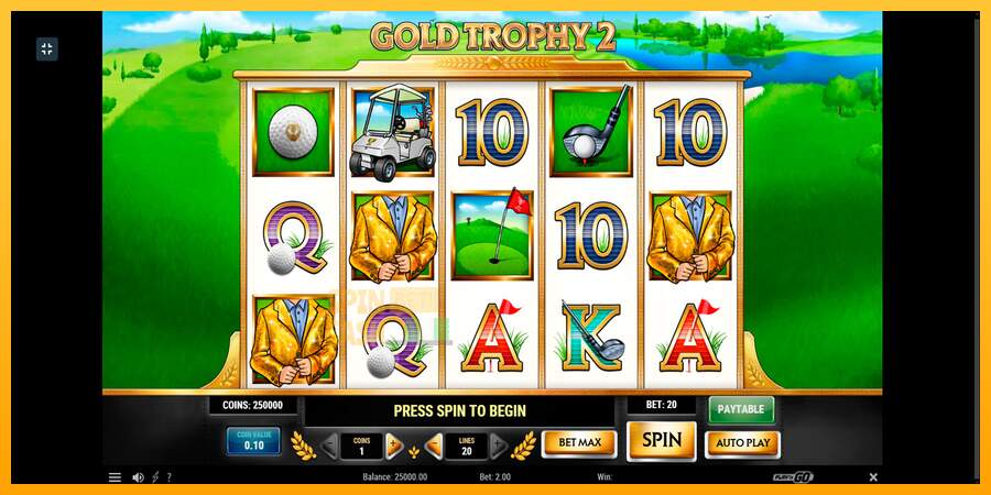 Spielautomat Gold Trophy 2 für echtes geld 1