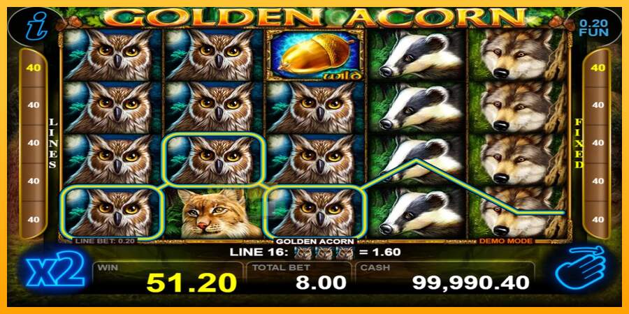 Spielautomat Golden Acorn für echtes geld 2