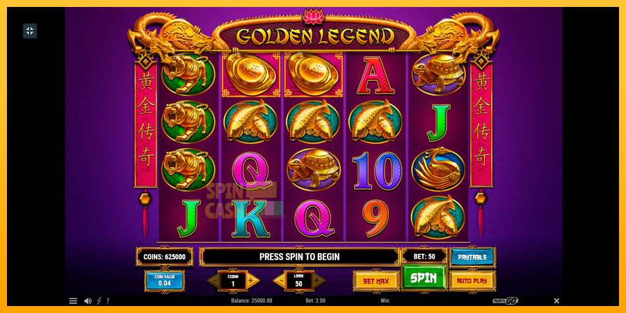 Spielautomat Golden Legend für echtes geld 1