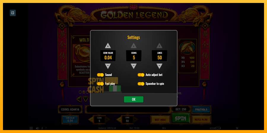 Spielautomat Golden Legend für echtes geld 8