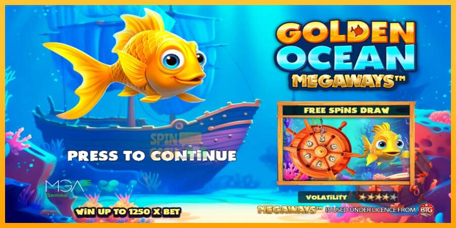 Spielautomat Golden Ocean Megaways für echtes geld 1