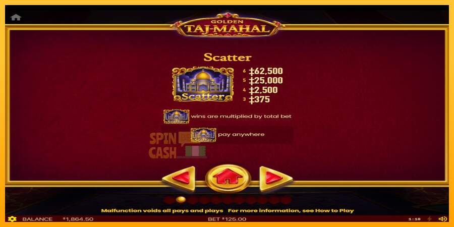 Spielautomat Golden Taj Mahal für echtes geld 4