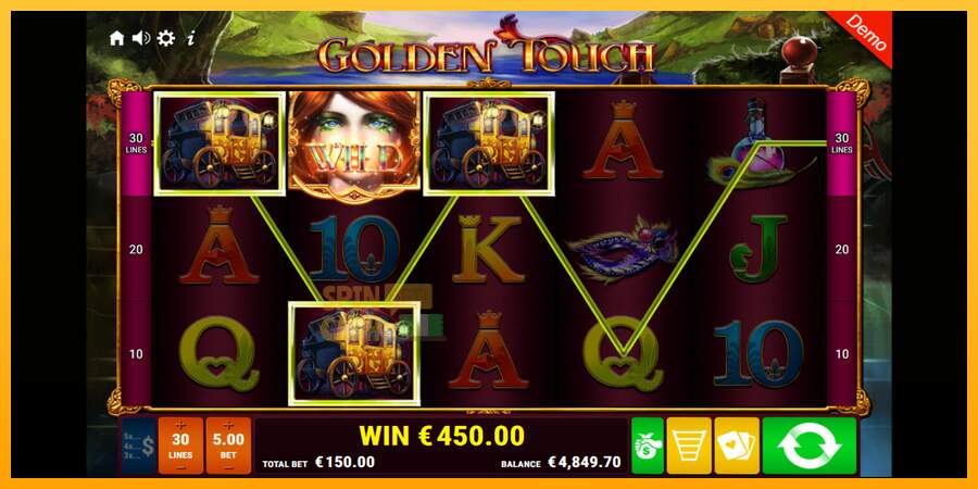 Spielautomat Golden Touch für echtes geld 3