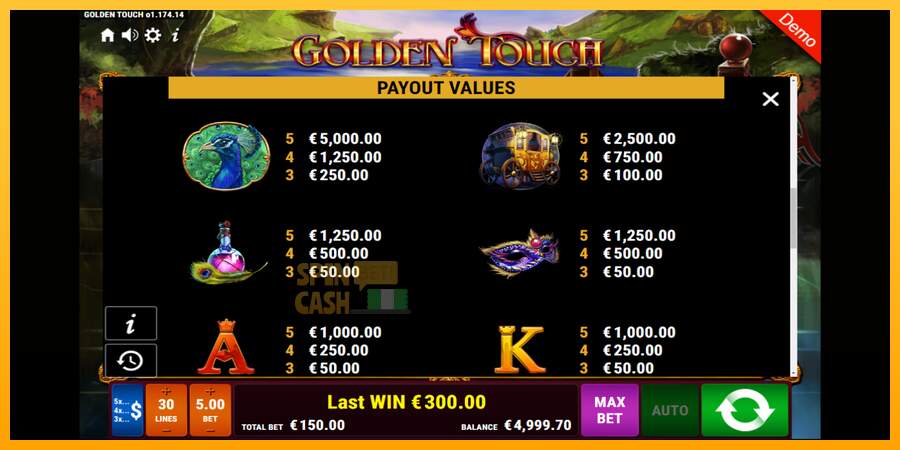 Spielautomat Golden Touch für echtes geld 6