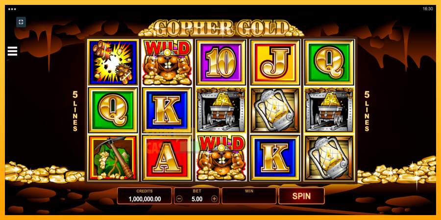 Spielautomat Gopher Gold für echtes geld 1