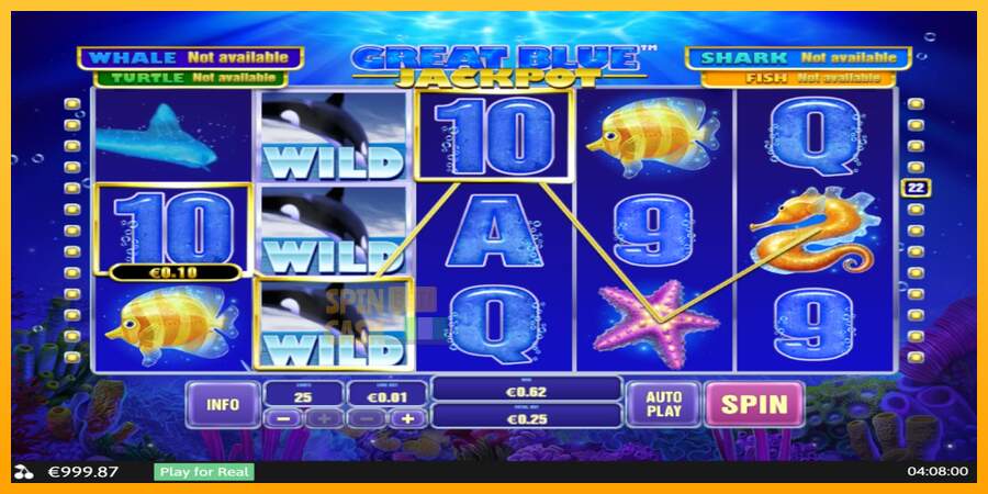 Spielautomat Great Blue Jackpot für echtes geld 3