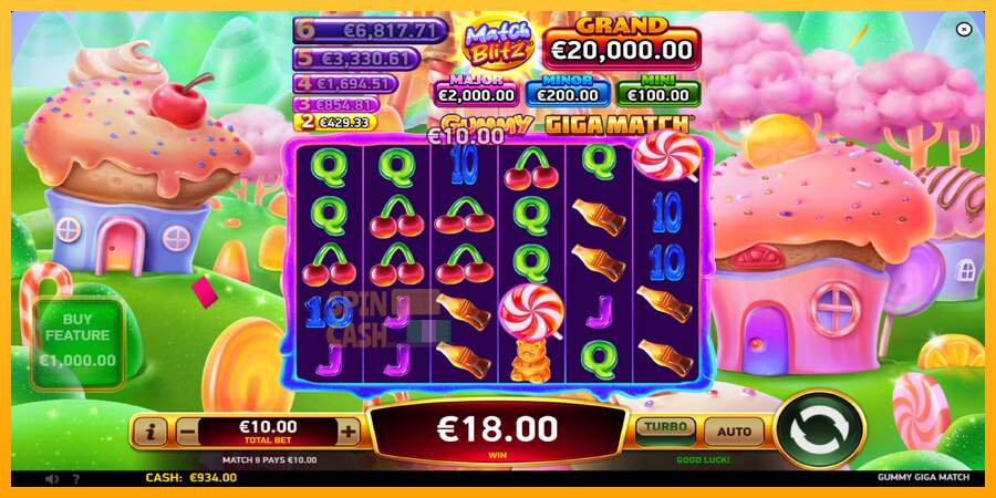 Spielautomat Gummy Giga Match für echtes geld 4