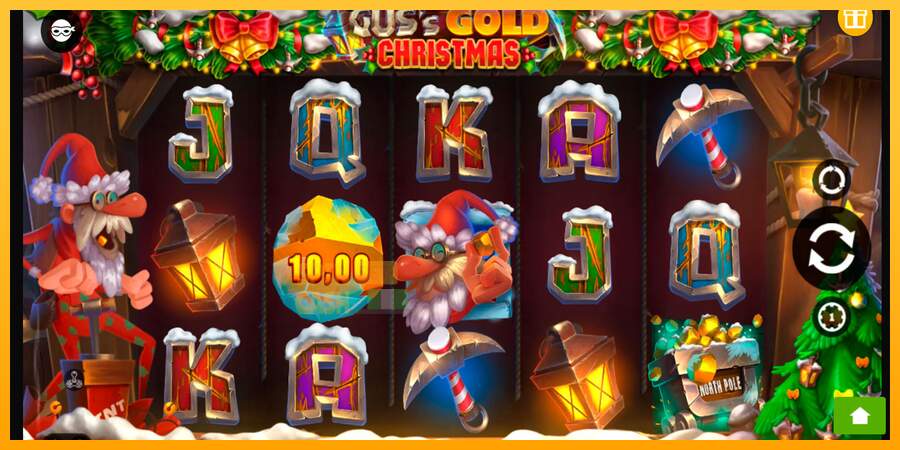 Spielautomat Guss Gold Christmas für echtes geld 1