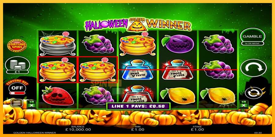 Spielautomat Halloween Golden Winner für echtes geld 3