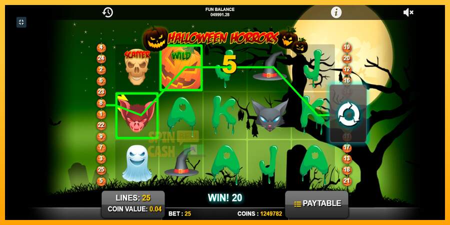 Spielautomat Halloween Horrors für echtes geld 7