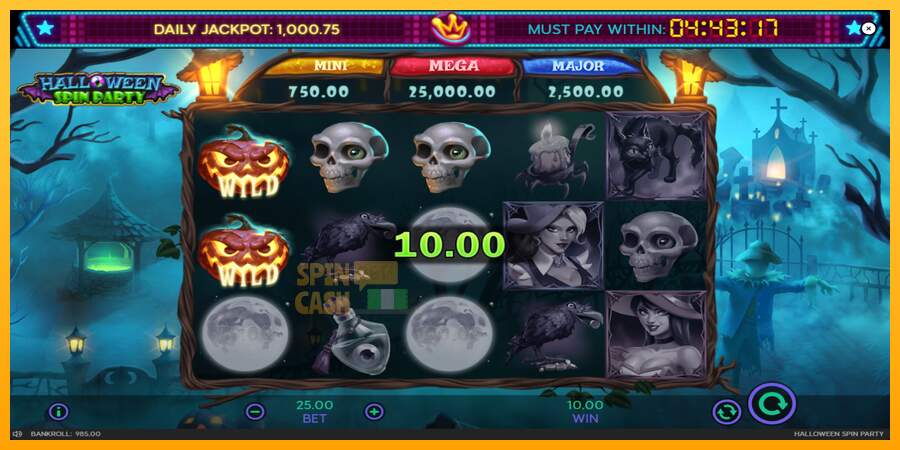 Spielautomat Halloween Spin Party für echtes geld 4