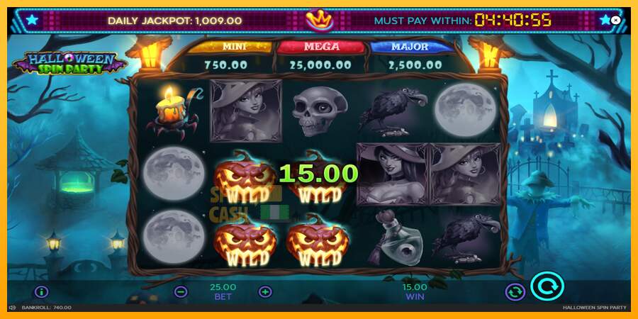 Spielautomat Halloween Spin Party für echtes geld 5