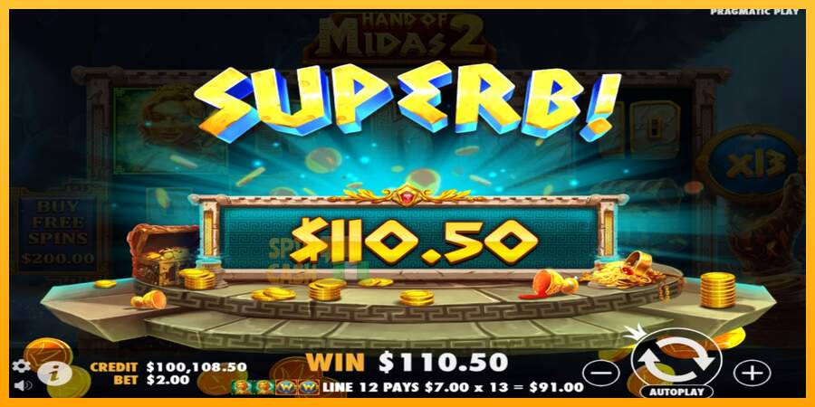 Spielautomat Hand of Midas 2 für echtes geld 3