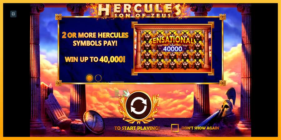 Spielautomat Hercules Son of Zeus für echtes geld 1