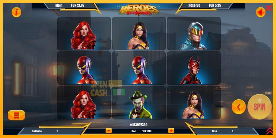 Spielautomat Heroes of Fortune für echtes geld 2