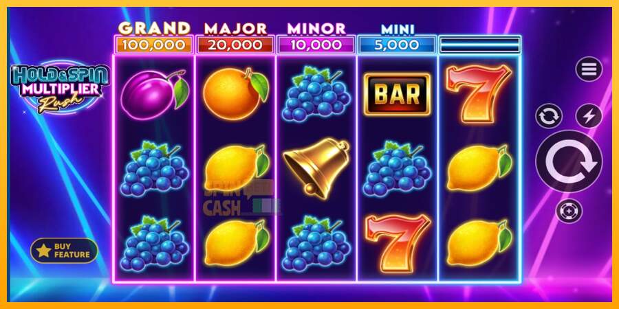 Spielautomat Hold & Spin Multiplier Rush für echtes geld 1