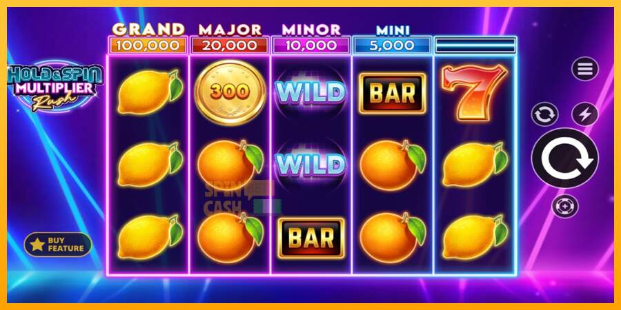 Spielautomat Hold & Spin Multiplier Rush für echtes geld 3