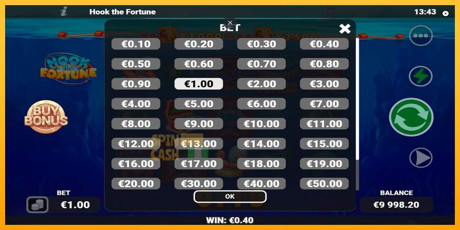 Spielautomat Hook the Fortune für echtes geld 5