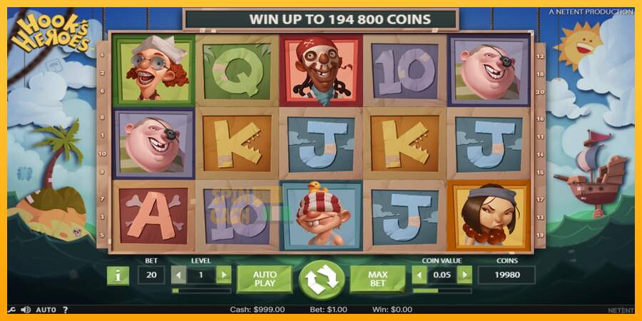 Spielautomat Hook’s Heroes für echtes geld 2