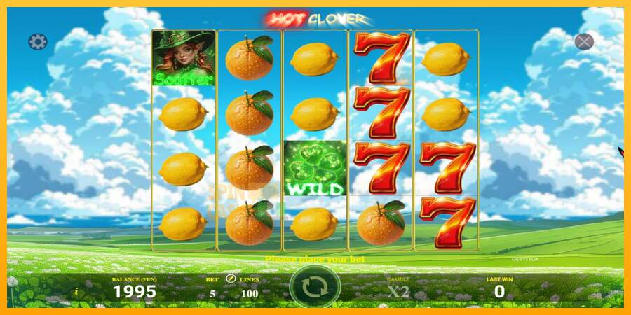 Spielautomat Hot Clover für echtes geld 1