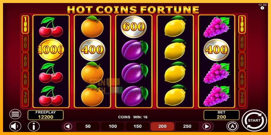 Spielautomat Hot Coins Fortune für echtes geld 2