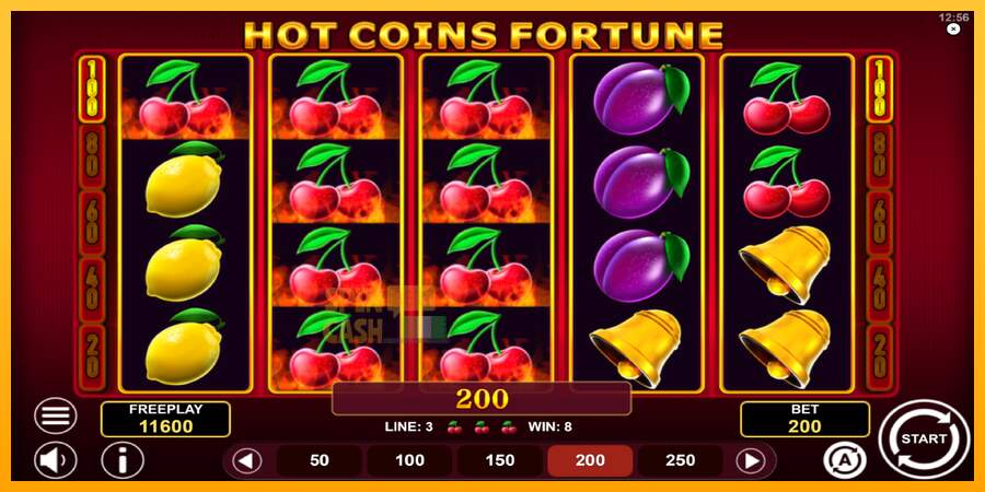 Spielautomat Hot Coins Fortune für echtes geld 3