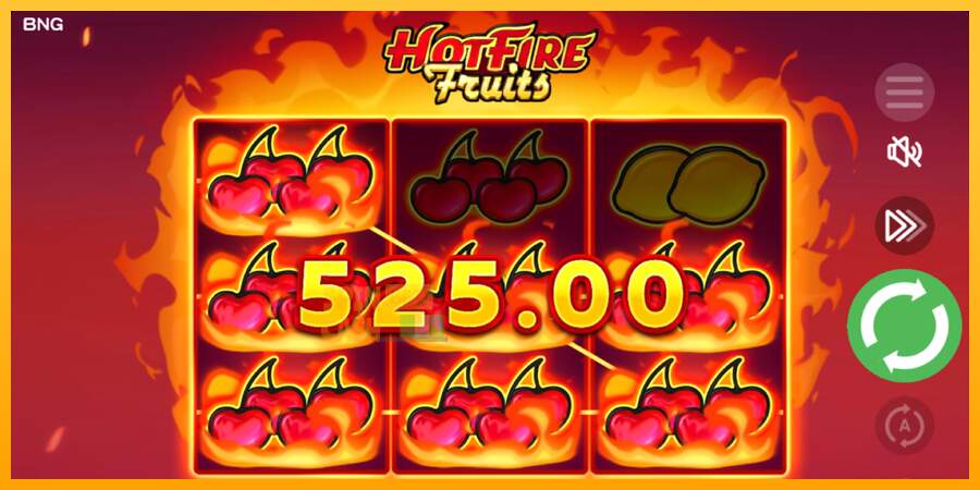 Spielautomat Hot Fire Fruits für echtes geld 3