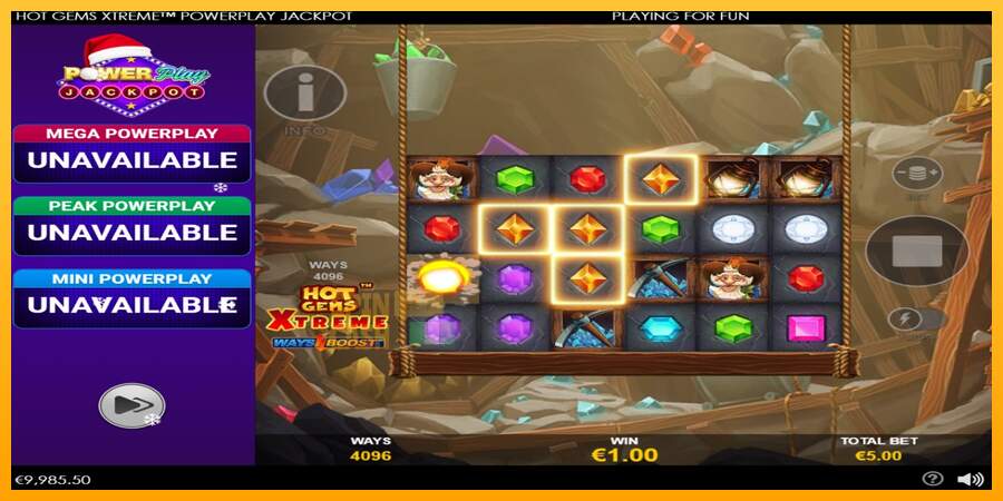 Spielautomat Hot Gems Xtreme PowerPlay Jackpot für echtes geld 3