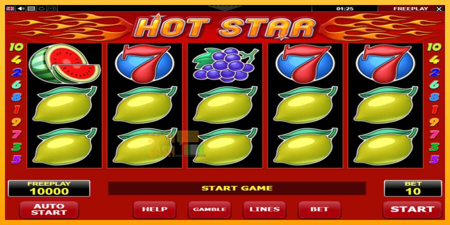 Spielautomat Hot Star für echtes geld 2