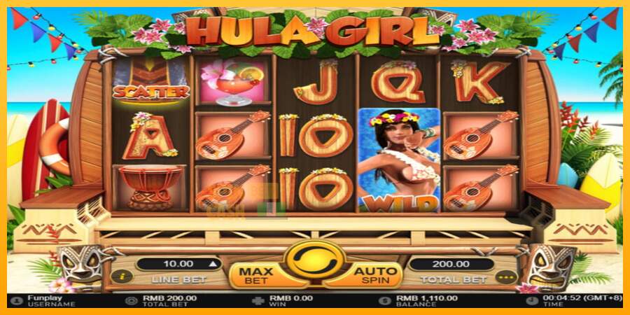 Spielautomat Hula Girl für echtes geld 4