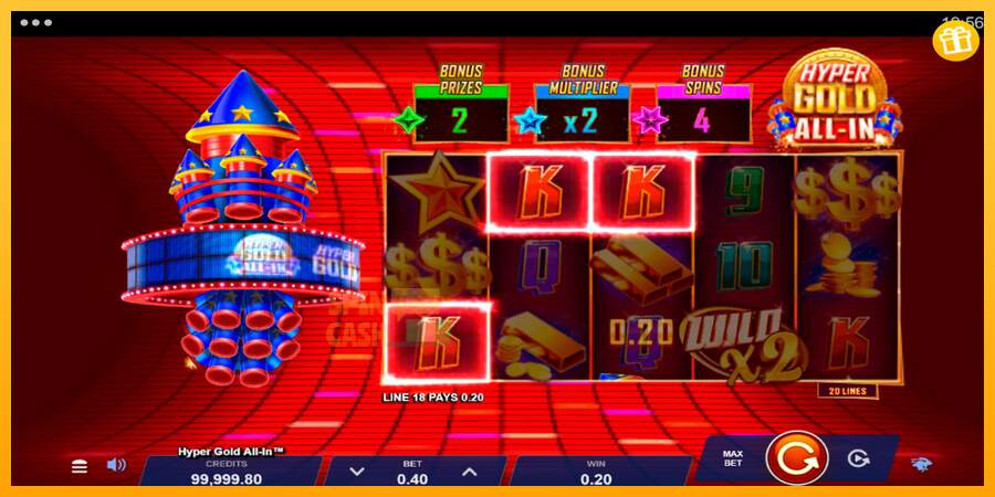 Spielautomat Hyper Gold All-In für echtes geld 2