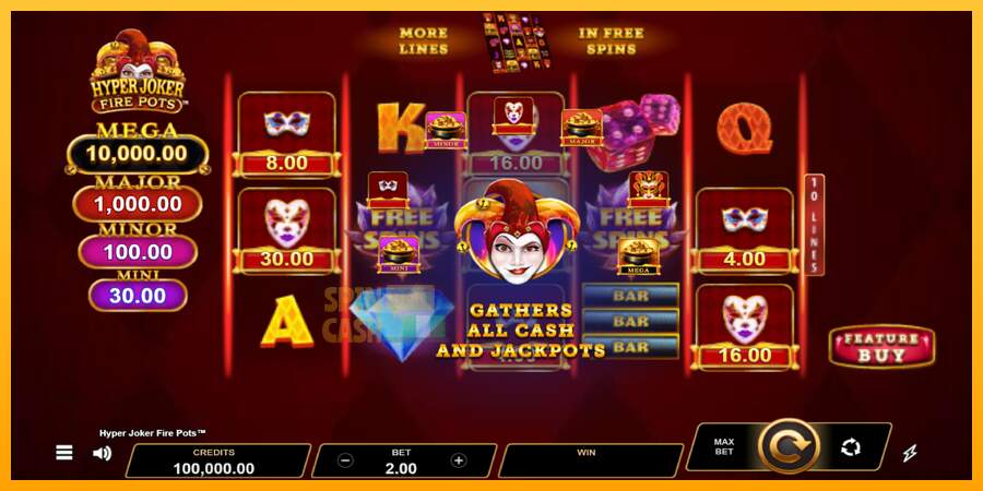 Spielautomat Hyper Joker Fire Pots für echtes geld 1