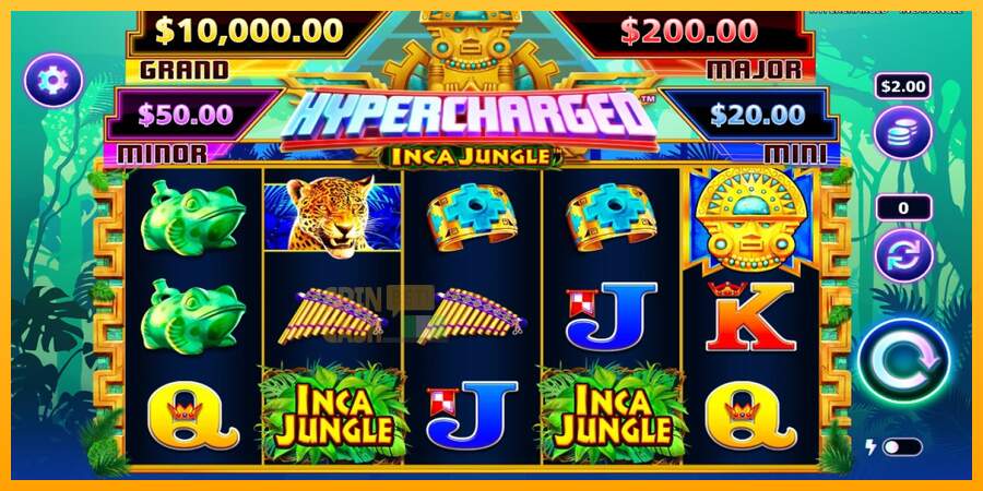 Spielautomat Hypercharged Inca Jungle für echtes geld 1