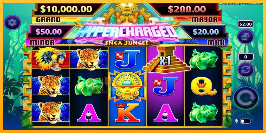 Spielautomat Hypercharged Inca Jungle für echtes geld 3