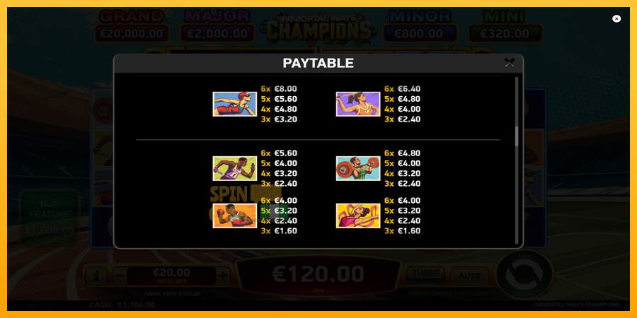 Spielautomat Immortal Ways Champions für echtes geld 7