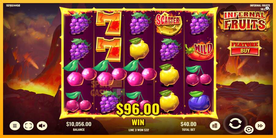 Spielautomat Infernal Fruits für echtes geld 3