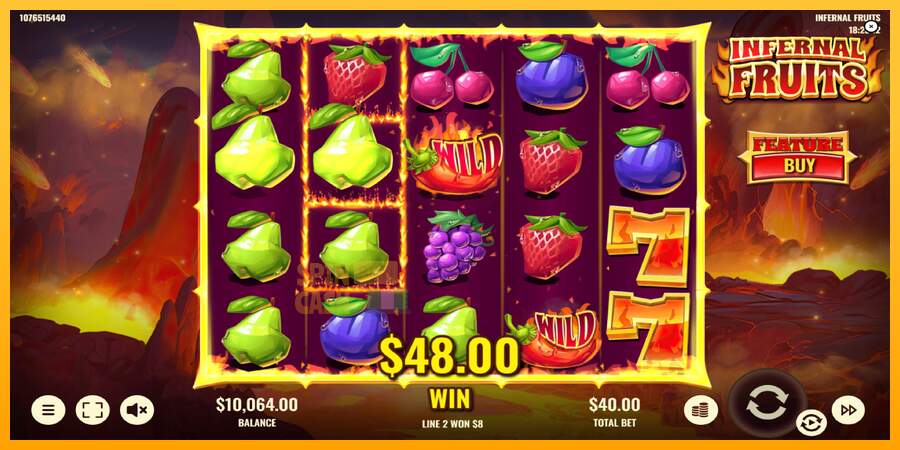 Spielautomat Infernal Fruits für echtes geld 4