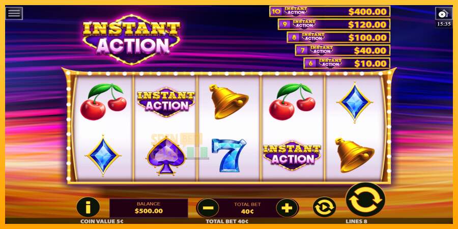 Spielautomat Instant Action für echtes geld 1