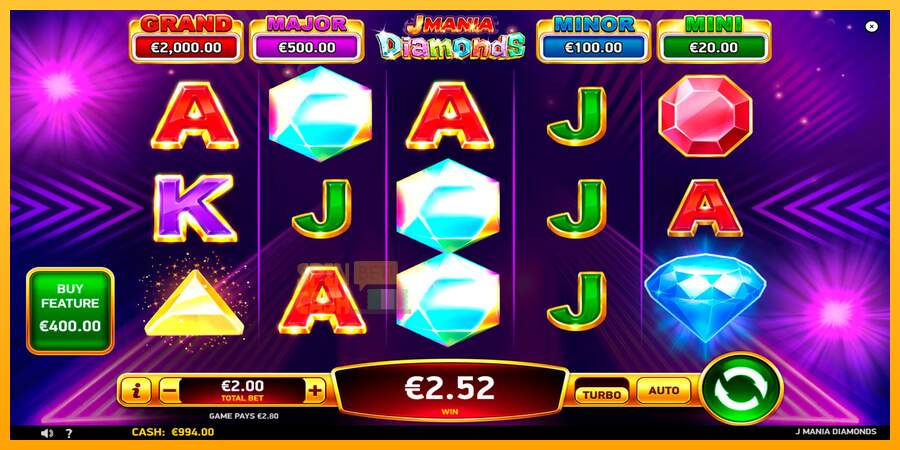 Spielautomat J Mania Diamonds für echtes geld 2