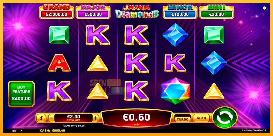 Spielautomat J Mania Diamonds für echtes geld 3