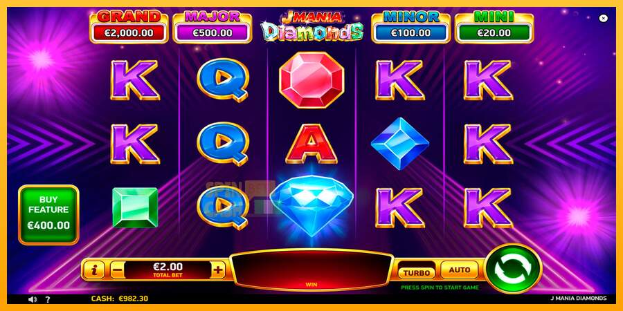 Spielautomat J Mania Diamonds für echtes geld 4