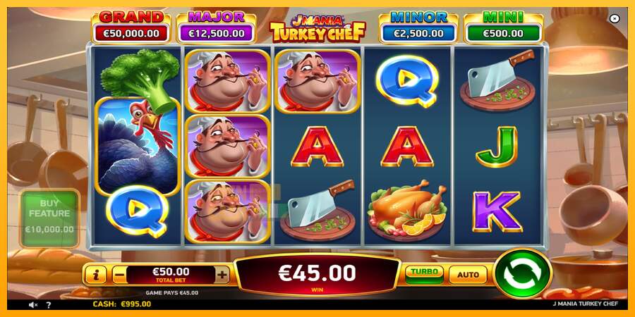 Spielautomat J Mania Turkey Chef für echtes geld 4