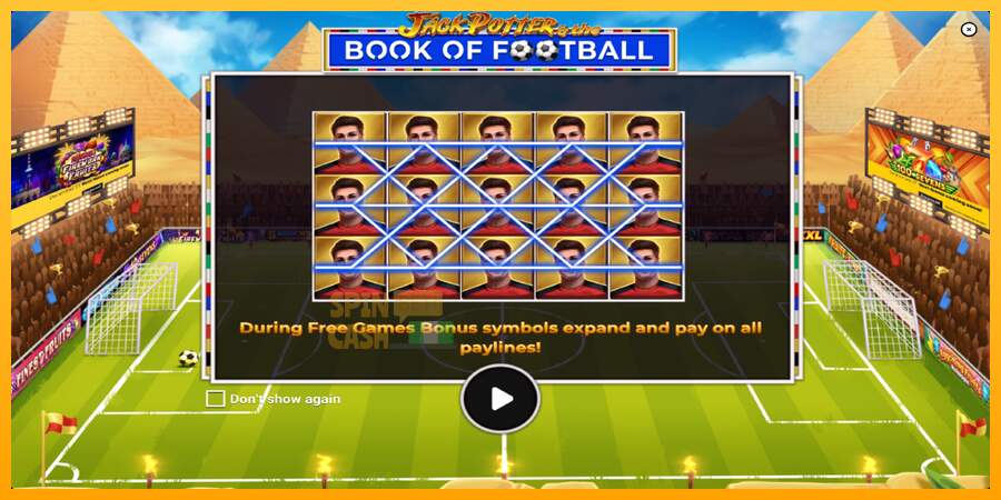 Spielautomat Jack Potter & The Book of Football für echtes geld 1