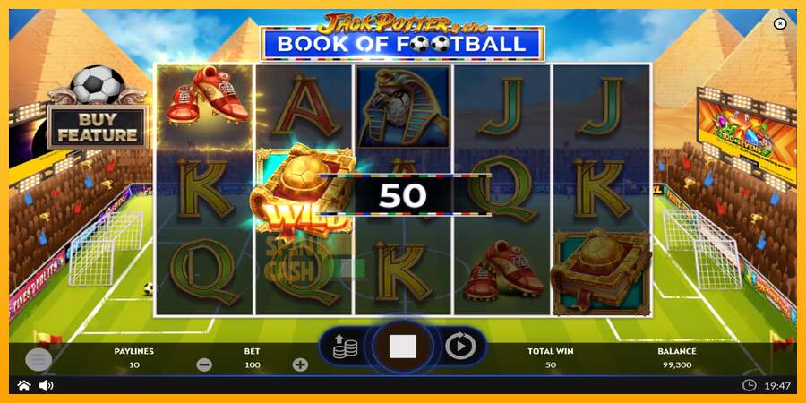 Spielautomat Jack Potter & The Book of Football für echtes geld 3