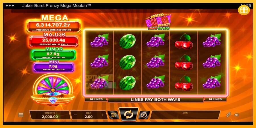 Spielautomat Joker Burst Frenzy für echtes geld 1