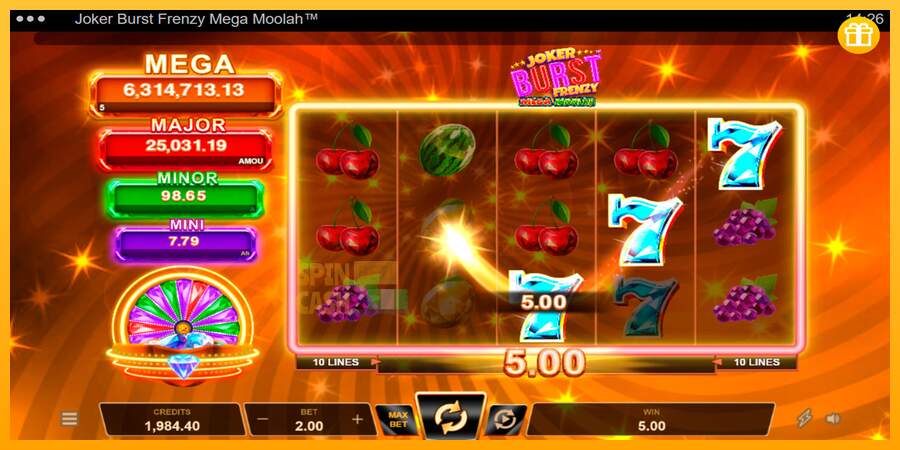 Spielautomat Joker Burst Frenzy für echtes geld 4