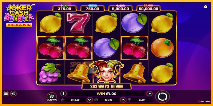 Spielautomat Joker Cash Bonanza - Hold & Win für echtes geld 2